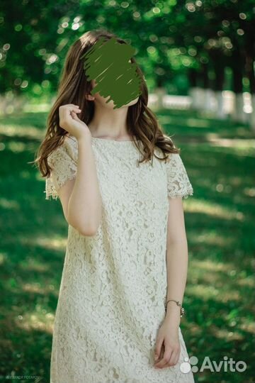 Платье из кружева Zara