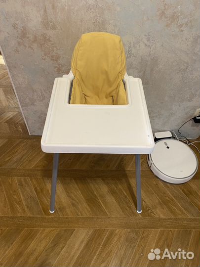Детский стул и стол IKEA для кормления