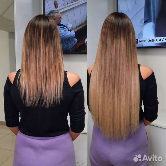 Наращивание волос