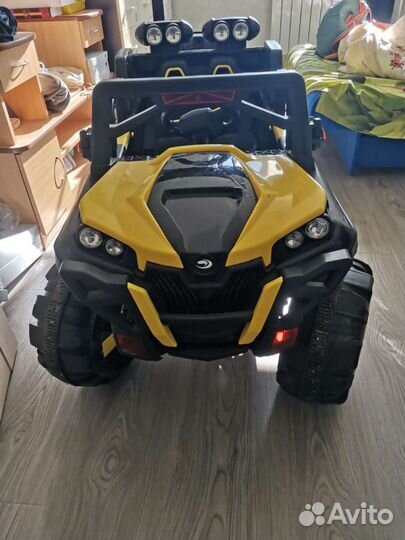 Электромобиль детский б/у Kreiss Джип ос- JP 088