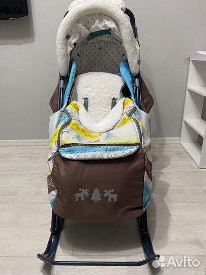 Коляска санки