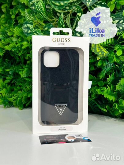 Чехол Guess для iPhone 14 Black (5683)