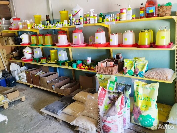 Продажа комбикормов,добавок, аксессуаров и т.п