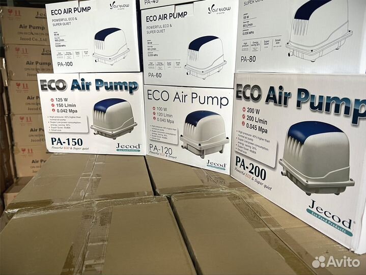 Компрессор Jecod PA-100 для септика и пруда