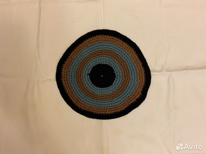 Коврик на стул ручная работа