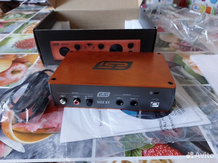 Внешняя звуковая карта usb ESI U22XT