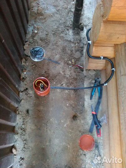 Монтаж контура заземления