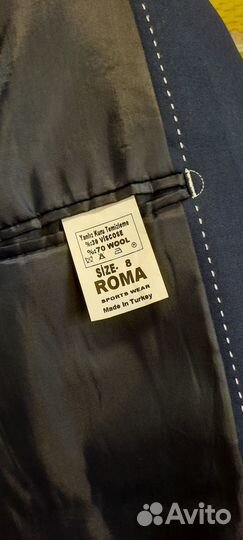 Школьный костюм для мальчика 134 синий