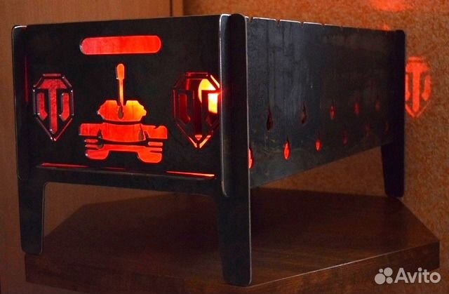 Мангал World of Tanks разборный