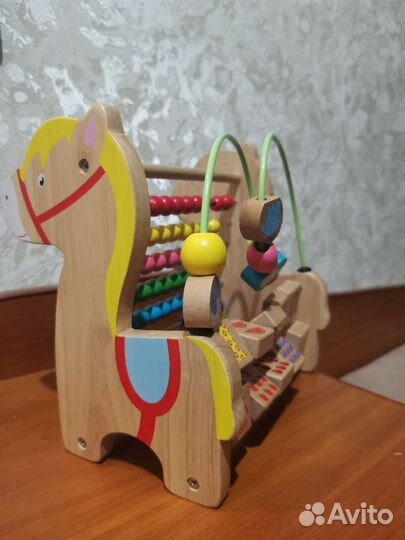 Развивающие деревянные игрушки