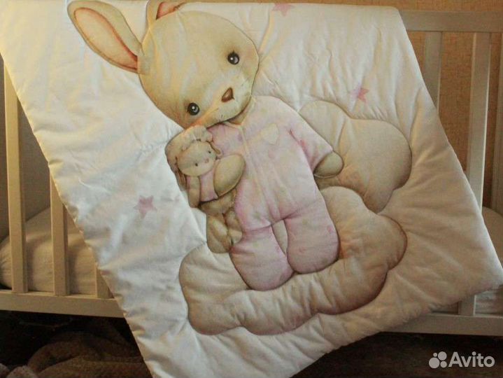 Детское одеяло в кроватку