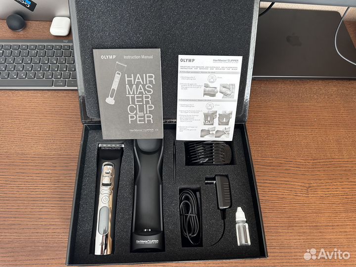 Машинка триммер для стрижки волос бороды и усов Ol