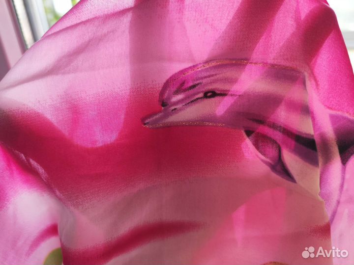 Парэо платок шёлковый