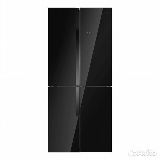 Холодильник с инвертором maunfeld MFF182NFB