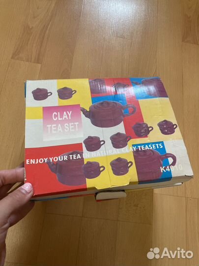 Набор для чайной церемонии глина