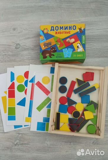 Танграм elc плюс домино