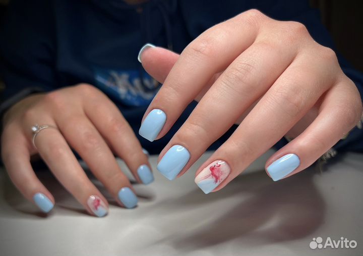 Аппаратный маникюр, педикюр, покрытие гель-лак