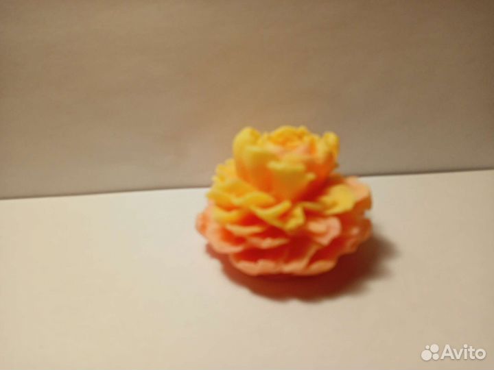 Мыло ручной работы цветок