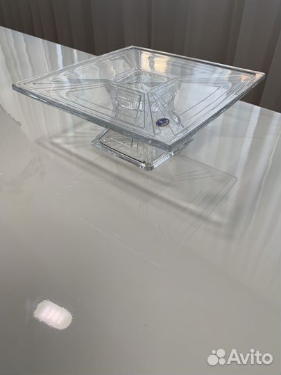 Ваза хрустальная для торта и фруктов