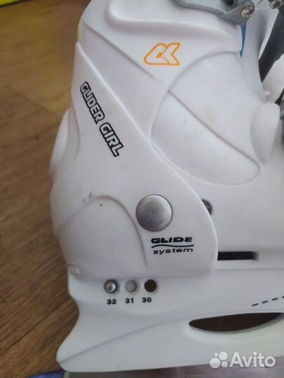 Коньки раздвижные