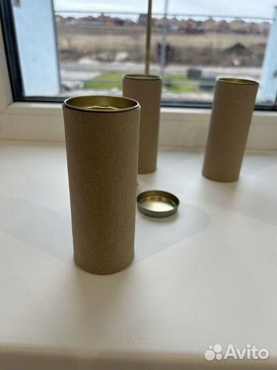 Картонные тубусы и крышки