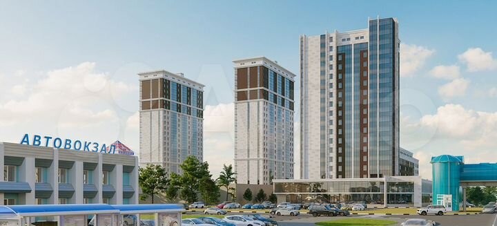 2-к. квартира, 69 м², 6/24 эт.