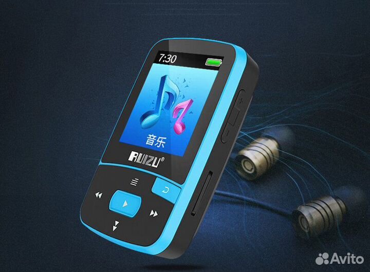 Плеер ruizu X50 8Гб синий