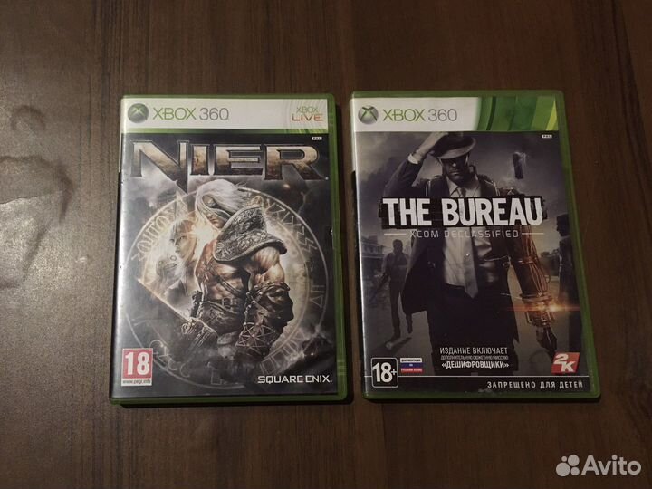 Редкие диски xbox 360 Nier