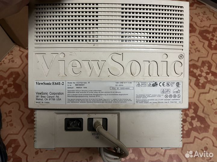 Монитор ViewSonic E641