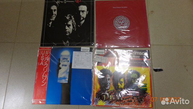 Винил из Японии Led Zeppelin. King Crimson.Kansas объявление продам
