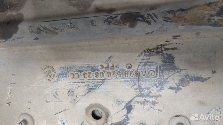 Защита моторного отсека Mercedes Vito W639, 2005