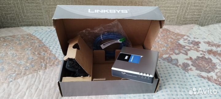 Адаптер для VoIP-телефонии Linksys SPA2102
