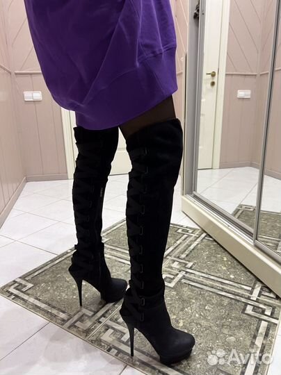 Сапоги женские натуральная кожа