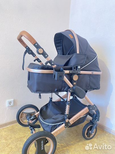 Коляска 3 в 1 bibikids