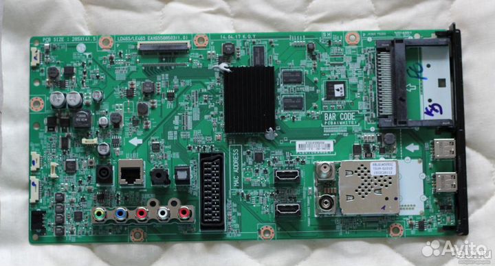 Телевизор по запчастям