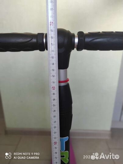 Самокат trolo rapid светящиеся колеса