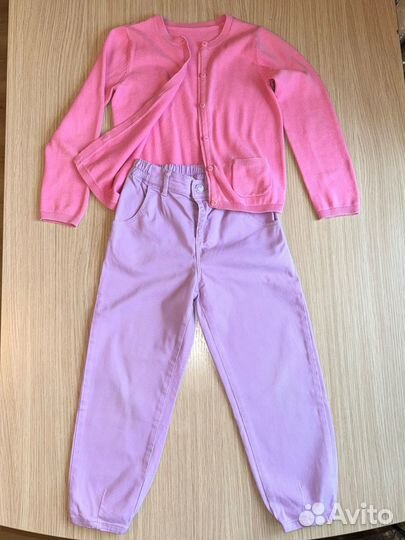 Пакетом детские вещи