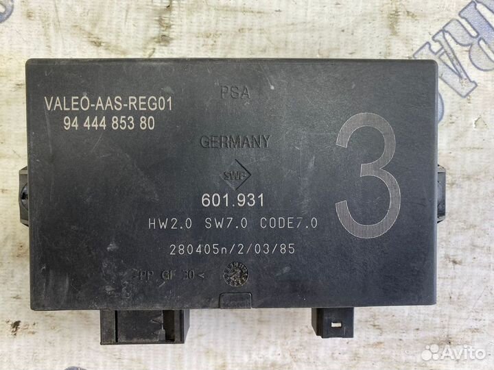 Блок парковки pdc Peugeot 1007