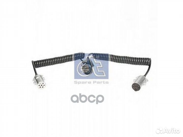5.77044 кабель спиральный (п) двойной с 3 штек