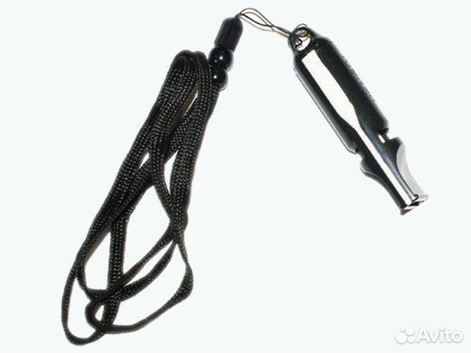 Свисток пластиковый на шнурке / KS-HT/DM1 / 26051