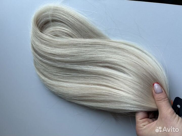 Волосы для наращивания блонд