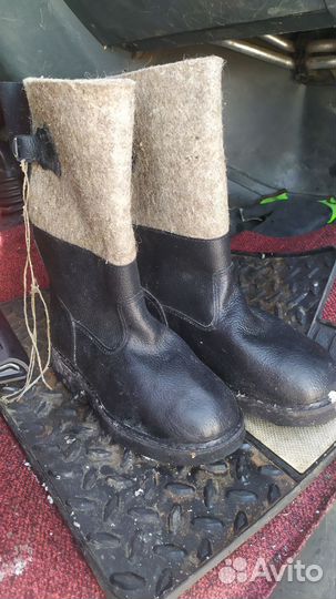 Сапоги мужские зимние