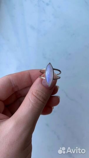 Серебряное кольцо ручной работы