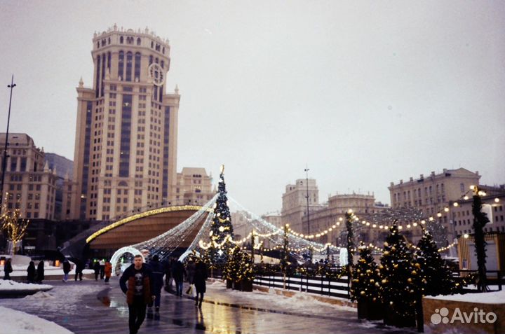 Плёночный фотоаппарат olympus af 10 mini