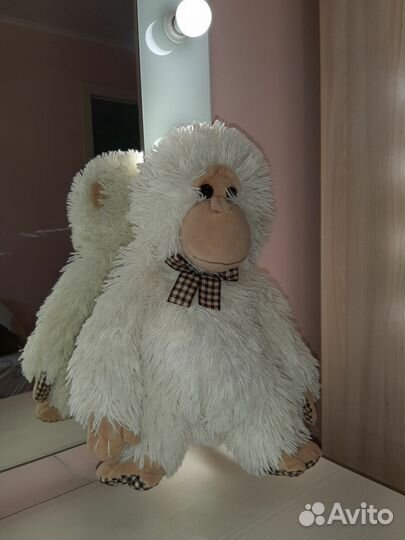 Мягкие игрушки рюкзаки с молнией и крючком