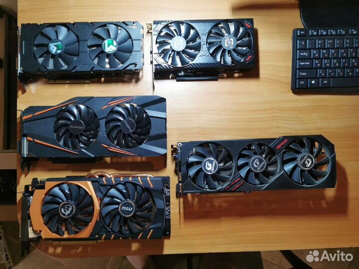 Видеокарты игровые