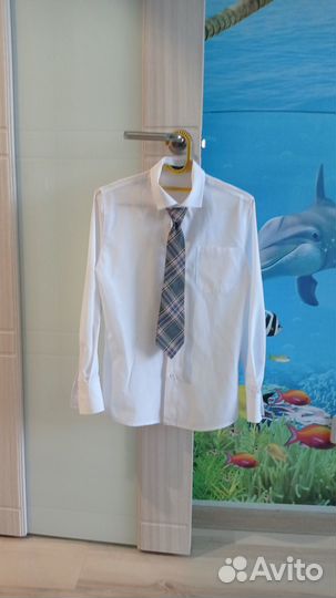 Рубашка для мальчика 134