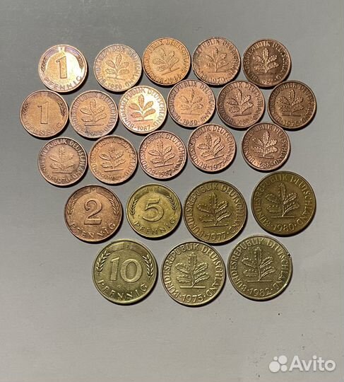 Монеты европы XIX-XXI (6) Германия-Финляндия