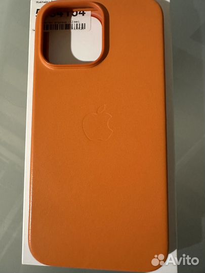 Оригинальный apple leather case iPhone 14 pro max