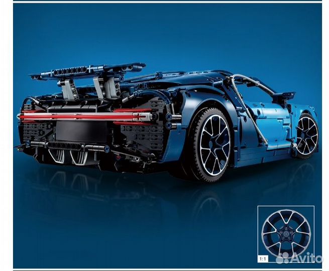 Конструктор Bugatti Chiron